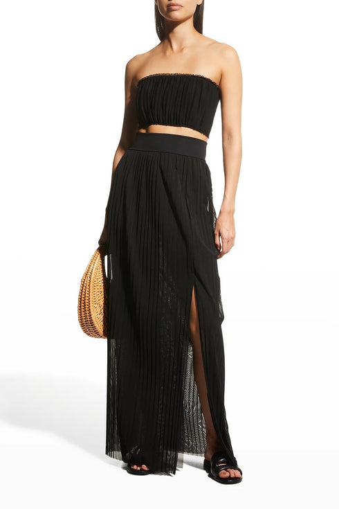 Shan Mia Mesh bandeau top